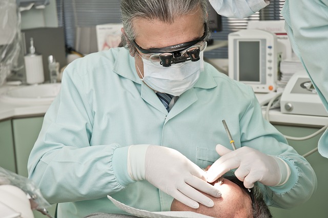 vyšetření u zubaře
